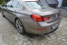 Load image into Gallery viewer, MAXTON DESIGN CENTRAL REAR SPLITTER BMW 6 GRAN COUPÉ