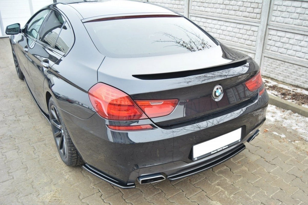 MAXTON DESIGN CENTRAL REAR SPLITTER BMW 6 GRAN COUPÃ‰ MPACK (WITH A VERTICAL BAR)