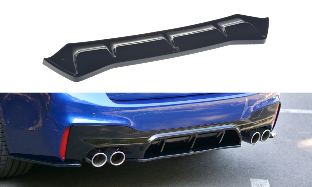 MAXTON DESIGN CENTRAL REAR SPLITTER BMW M5 F90