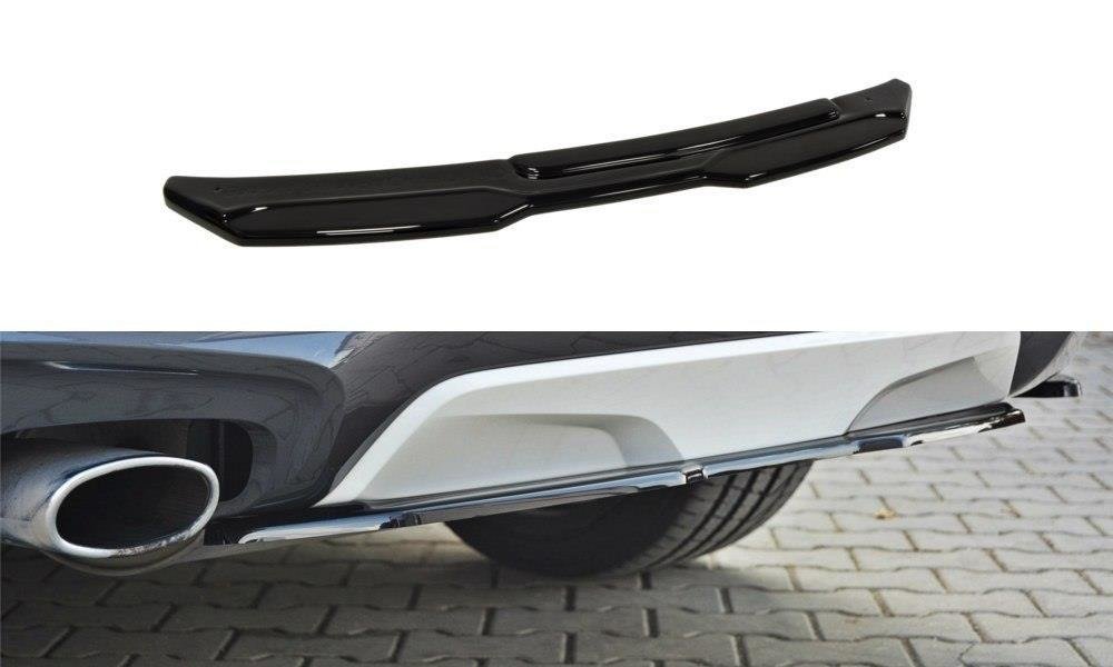 MAXTON DESIGN CENTRAL REAR SPLITTER BMW X4 M-PACK (WITHOUT A VERTICAL BAR)