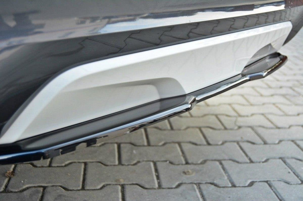 MAXTON DESIGN CENTRAL REAR SPLITTER BMW X4 M-PACK (WITHOUT A VERTICAL BAR)