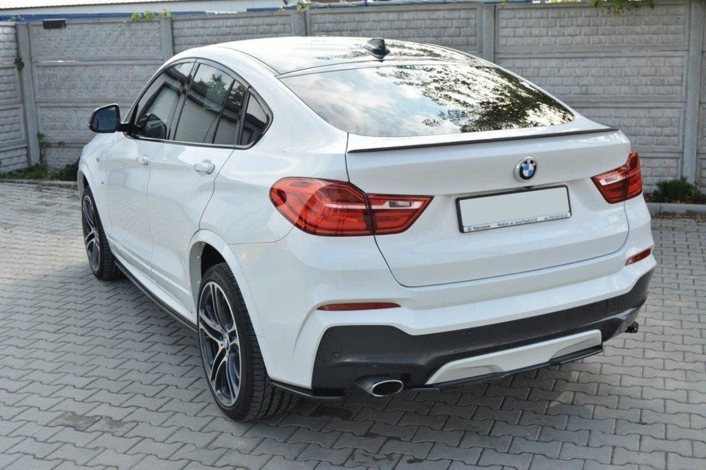 MAXTON DESIGN CENTRAL REAR SPLITTER BMW X4 M-PACK (WITHOUT A VERTICAL BAR)