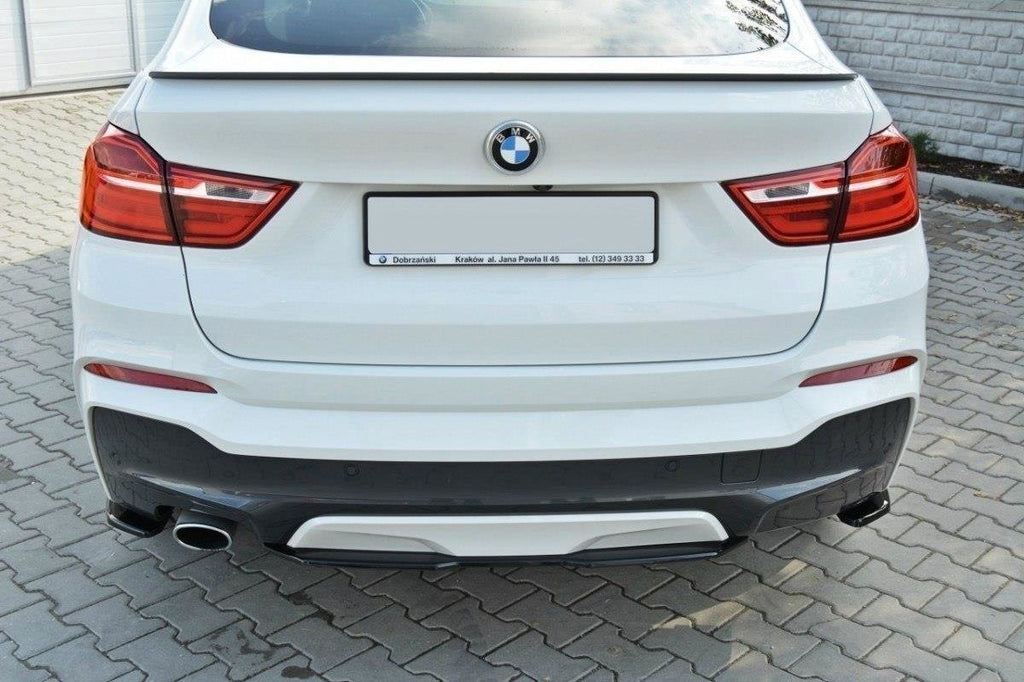 MAXTON DESIGN CENTRAL REAR SPLITTER BMW X4 M-PACK (WITHOUT A VERTICAL BAR)