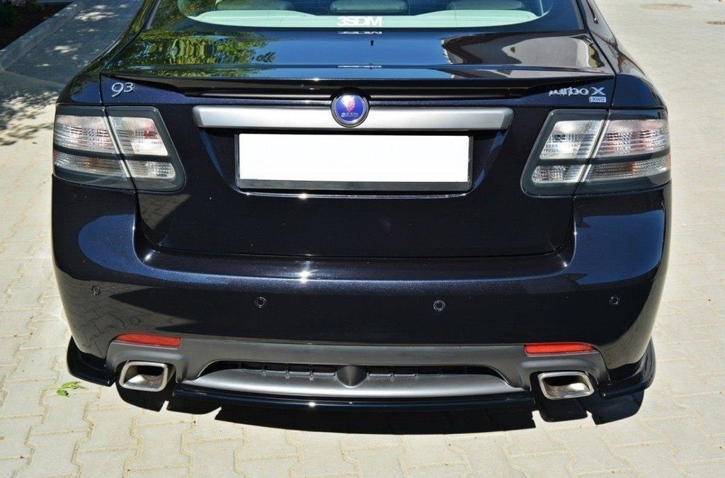 MAXTON DESIGN CENTRAL REAR SPLITTER SAAB 9-3 TURBO X