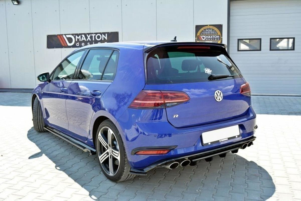 MAXTON DESIGN CENTRAL REAR SPLITTER VW GOLF VII R (FACELIFT)