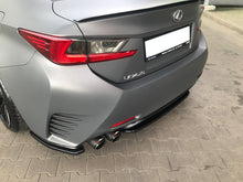 Load image into Gallery viewer, MAXTON DESIGN CENTRAL REAR SPLITTER (WITHOUT VERTICAL BARS) LEXUS RC