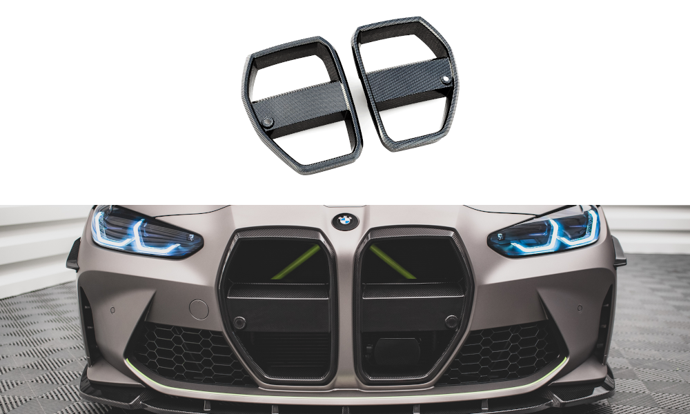 MAXTON DESIGN CARBON FIBER FRONT GRILL BMW M4 G82 / M3 G80