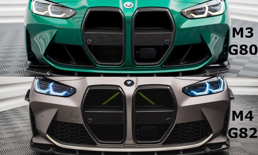 MAXTON DESIGN CARBON FIBER FRONT GRILL BMW M4 G82 / M3 G80