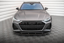 Load image into Gallery viewer, MAXTON DESIGN CARBON FIBER FRONT SPLITTER AUDI RS6 C8 / RS7 C8