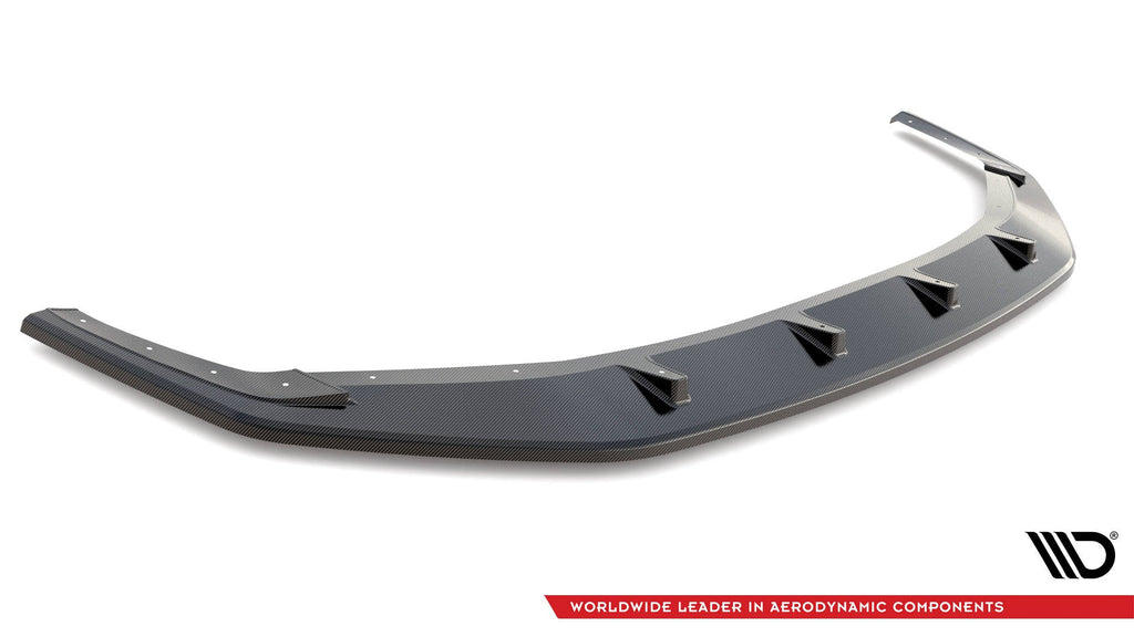 MAXTON DESIGN CARBON FIBER FRONT SPLITTER AUDI RS6 C8 / RS7 C8