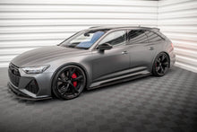 Load image into Gallery viewer, MAXTON DESIGN CARBON FIBER FRONT SPLITTER AUDI RS6 C8 / RS7 C8