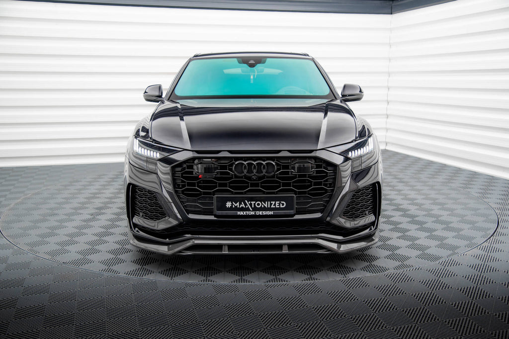 MAXTON DESIGN CARBON FIBER FRONT SPLITTER AUDI RSQ8 MK1