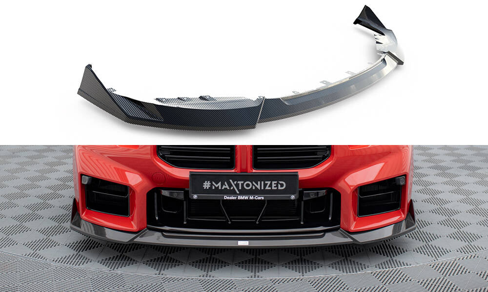 MAXTON DESIGN CARBON FIBER FRONT SPLITTER BMW M2 G87