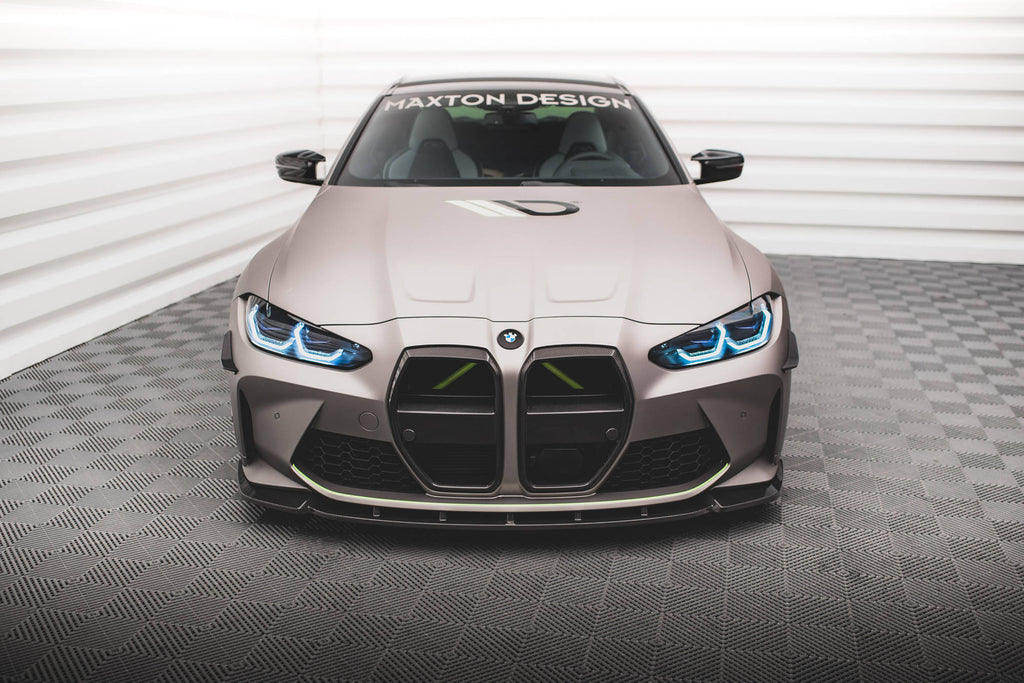 MAXTON DESIGN CARBON FIBER FRONT SPLITTER V.1 BMW M4 G82 / M3 G80