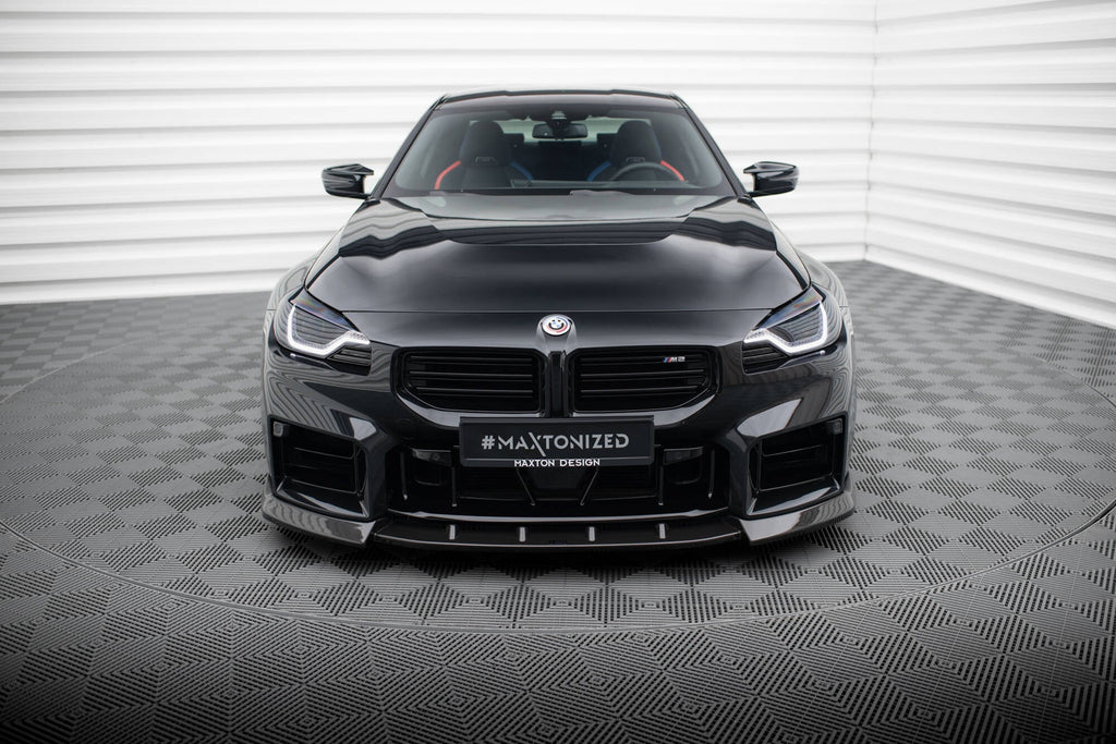 MAXTON DESIGN CARBON FIBER FRONT SPLITTER V.2 BMW M2 G87