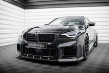 Load image into Gallery viewer, MAXTON DESIGN CARBON FIBER FRONT SPLITTER V.2 BMW M2 G87