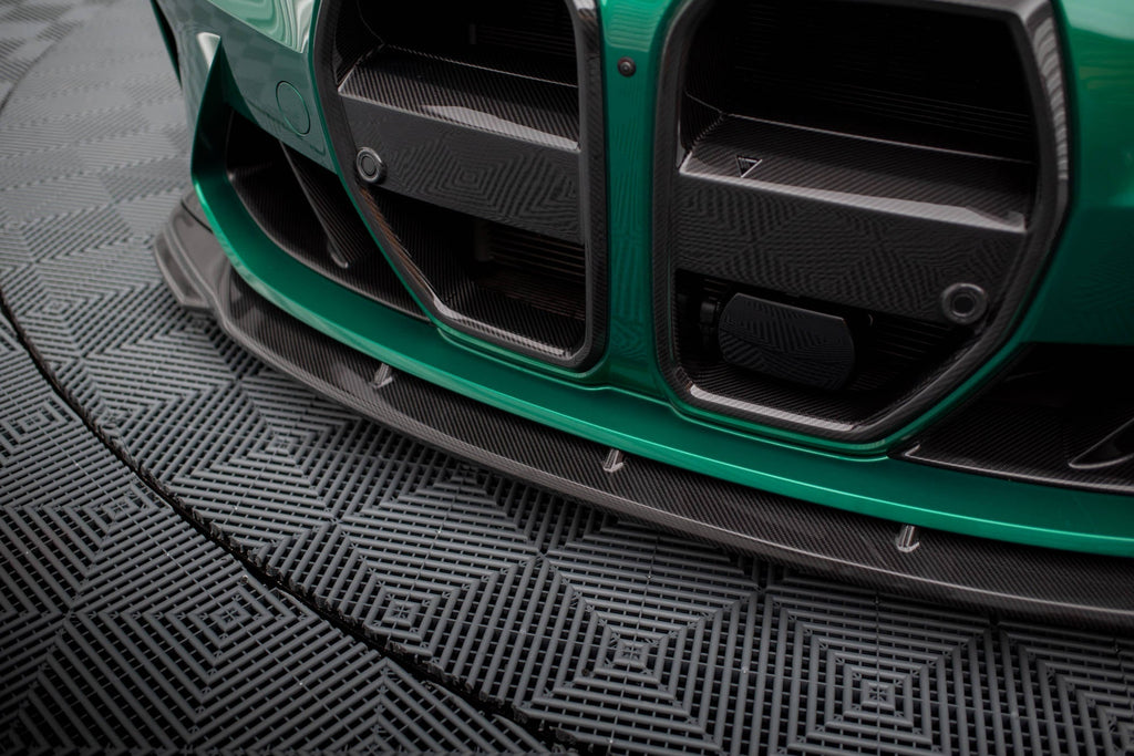 MAXTON DESIGN CARBON FIBER FRONT SPLITTER V.2 BMW M4 G82 / M3 G80