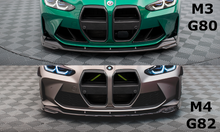 Load image into Gallery viewer, MAXTON DESIGN CARBON FIBER FRONT SPLITTER V.2 BMW M4 G82 / M3 G80