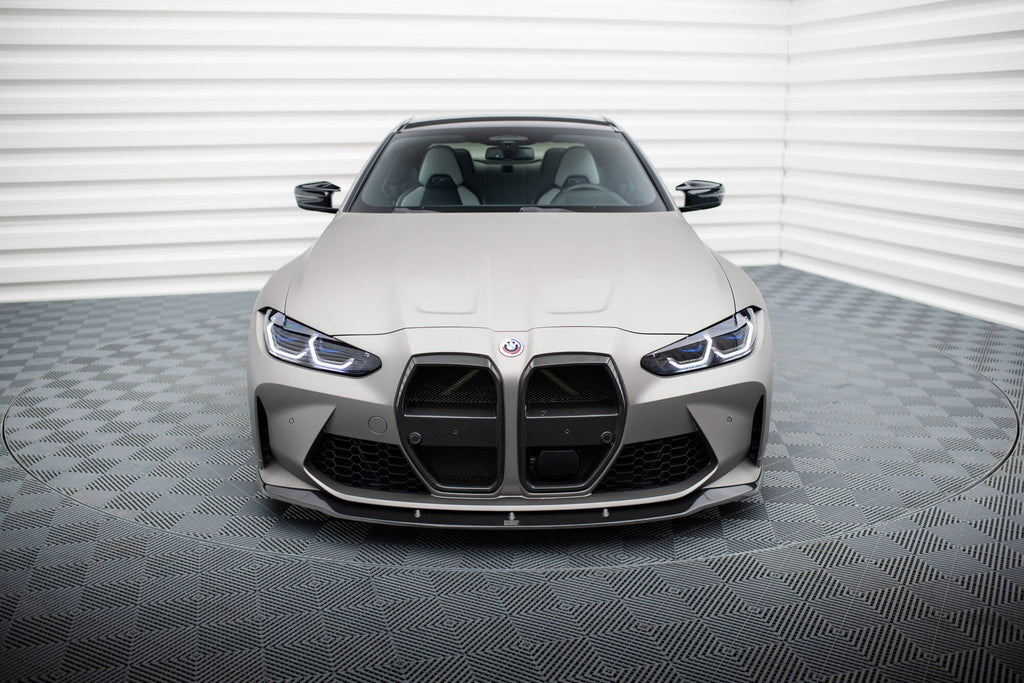 MAXTON DESIGN CARBON FIBER FRONT SPLITTER V.3 BMW M4 G82 / M3 G80