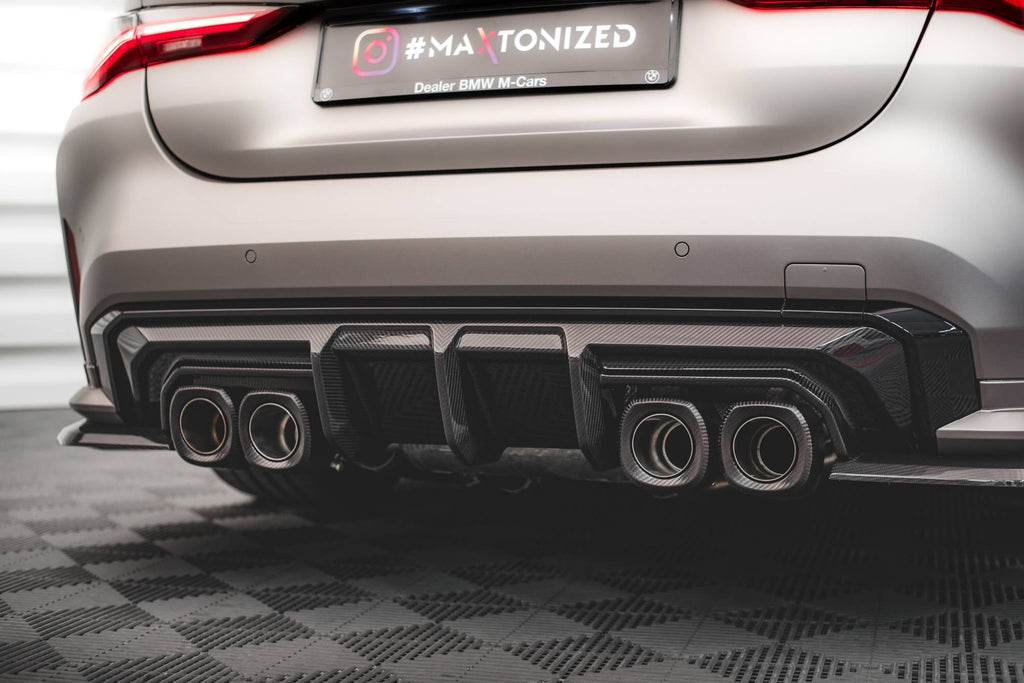 MAXTON DESIGN CARBON FIBER REAR DIFFUSER BMW M4 G82 / M3 G80