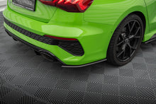 Load image into Gallery viewer, MAXTON DESIGN CARBON FIBER REAR SIDE SPLITTERS AUDI RS3 SEDAN 8Y