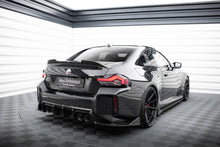 Load image into Gallery viewer, MAXTON DESIGN CARBON FIBER REAR SIDE SPLITTERS BMW M2 G87 (set for Maxton valance)