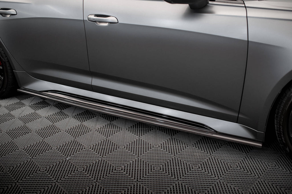 MAXTON DESIGN CARBON FIBER SIDE SKIRTS AUDI RS6 C8 / RS7 C8