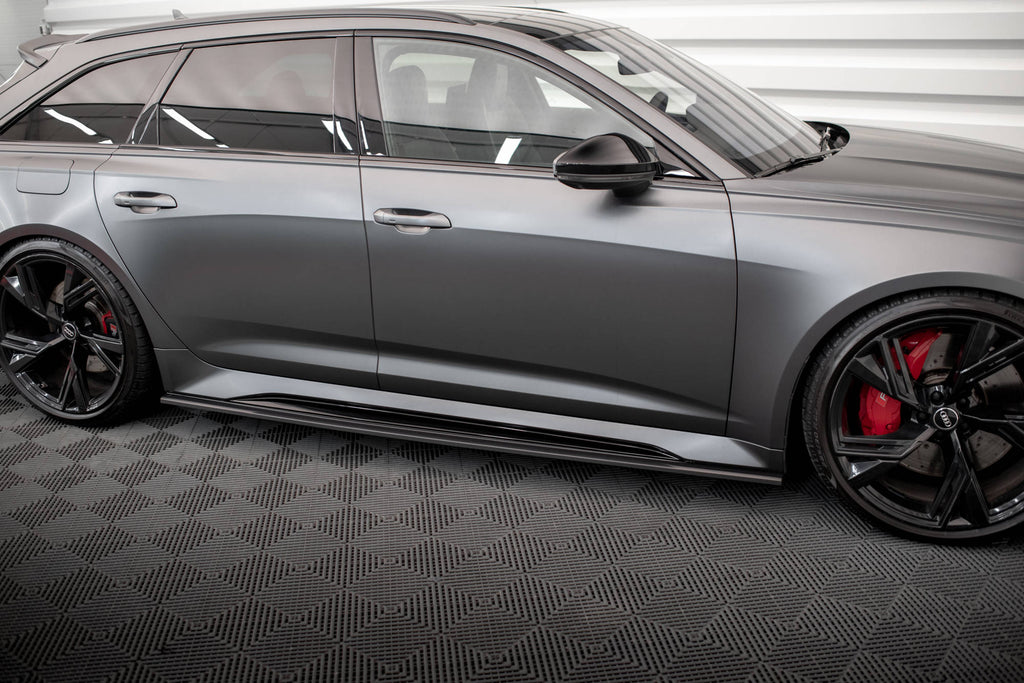 MAXTON DESIGN CARBON FIBER SIDE SKIRTS AUDI RS6 C8 / RS7 C8