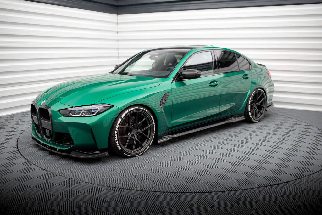 MAXTON DESIGN CARBON FIBER SIDE SKIRTS BMW M3 G80