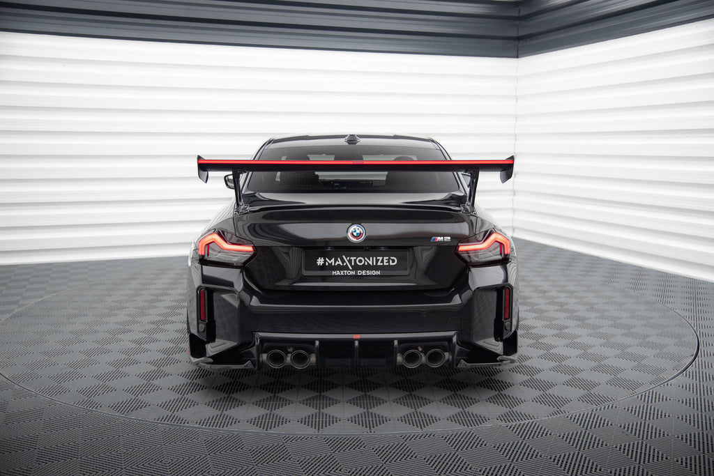 MAXTON DESIGN CARBON FIBER SPOILER +LED LIGHT BMW M2 G87