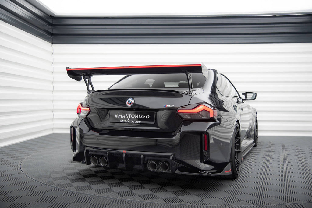 MAXTON DESIGN CARBON FIBER SPOILER +LED LIGHT BMW M2 G87