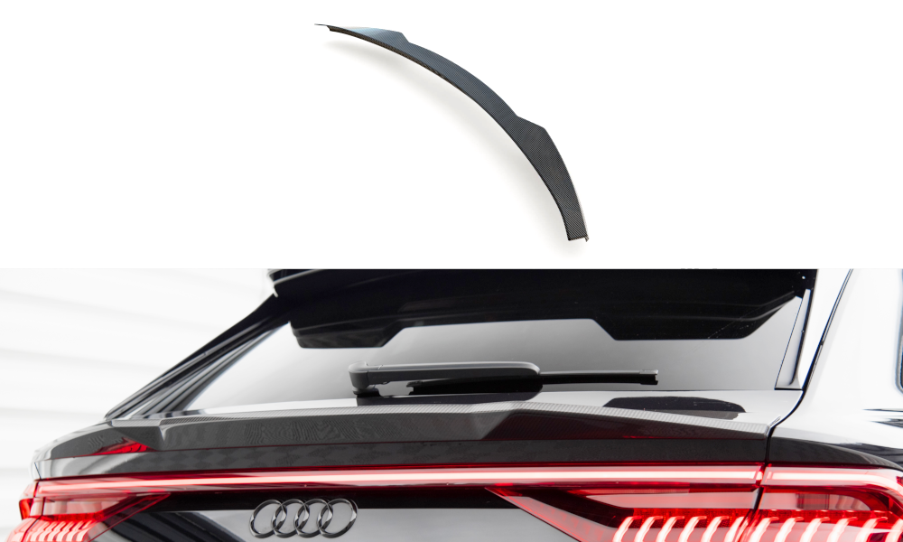 MAXTON DESIGN CARBON FIBER TAILGATE SPOILER (LOWER) AUDI RSQ8 MK1