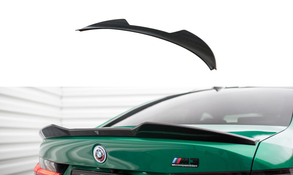 MAXTON DESIGN CARBON FIBER DUCKTAIL SPOILER BMW M3 G80