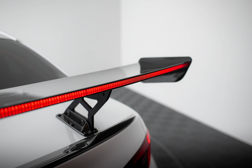 MAXTON DESIGN CARBON SPOILER + LED ALFA ROMEO GIULIA QUADRIFOGLIO