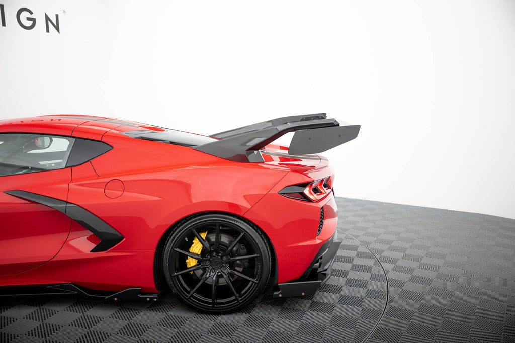 MAXTON DESIGN Carbon Spoiler + LED Chevrolet Corvette C8