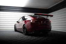 Load image into Gallery viewer, MAXTON DESIGN CARBON SPOILER + LED TESLA MODEL 3