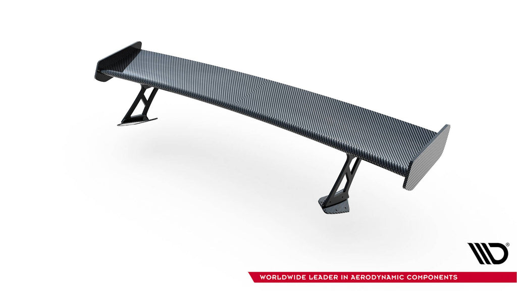 MAXTON DESIGN Carbon Spoiler With External Brackets Uprights + LED Toyota GR86