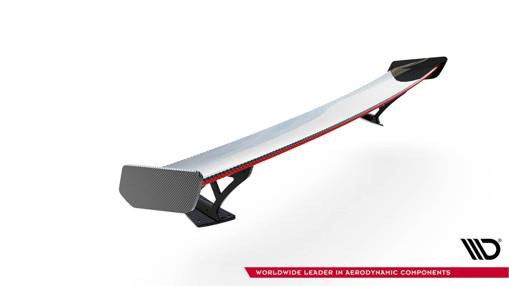 MAXTON DESIGN Carbon Spoiler With External Brackets Uprights + LED Toyota GR86