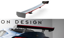 Load image into Gallery viewer, MAXTON DESIGN CARBON SPOILER WITH EXTERNAL BRACKETS UPRIGHTS + LED TOYOTA SUPRA MK5