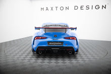 Load image into Gallery viewer, MAXTON DESIGN CARBON SPOILER WITH EXTERNAL BRACKETS UPRIGHTS + LED TOYOTA SUPRA MK5