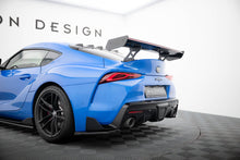Load image into Gallery viewer, MAXTON DESIGN CARBON SPOILER WITH EXTERNAL BRACKETS UPRIGHTS + LED TOYOTA SUPRA MK5
