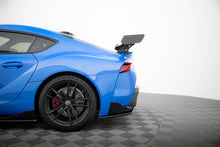 Load image into Gallery viewer, MAXTON DESIGN CARBON SPOILER WITH EXTERNAL BRACKETS UPRIGHTS + LED TOYOTA SUPRA MK5