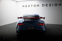 Load image into Gallery viewer, MAXTON DESIGN CARBON SPOILER WITH EXTERNAL BRACKETS UPRIGHTS + LED TOYOTA SUPRA MK5