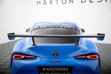 Load image into Gallery viewer, MAXTON DESIGN CARBON SPOILER WITH EXTERNAL BRACKETS UPRIGHTS TOYOTA SUPRA MK5