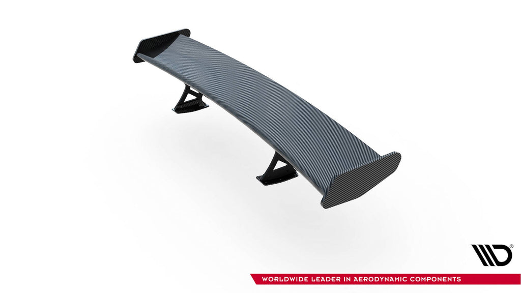 MAXTON DESIGN Carbon Spoiler With Internal Brackets Uprights BMW 4 F32 / 4 F32 M-Pack  Coupe