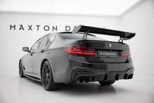 Load image into Gallery viewer, MAXTON DESIGN Carbon Spoiler With Internal Brackets Uprights BMW 5 / M5 Sedan G30 / F90