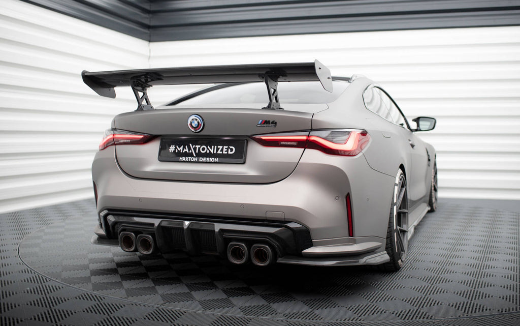 MAXTON DESIGN Carbon Spoiler With Internal Brackets Uprights BMW M4 G82 / M440i G22 / 4 M-Pack G22