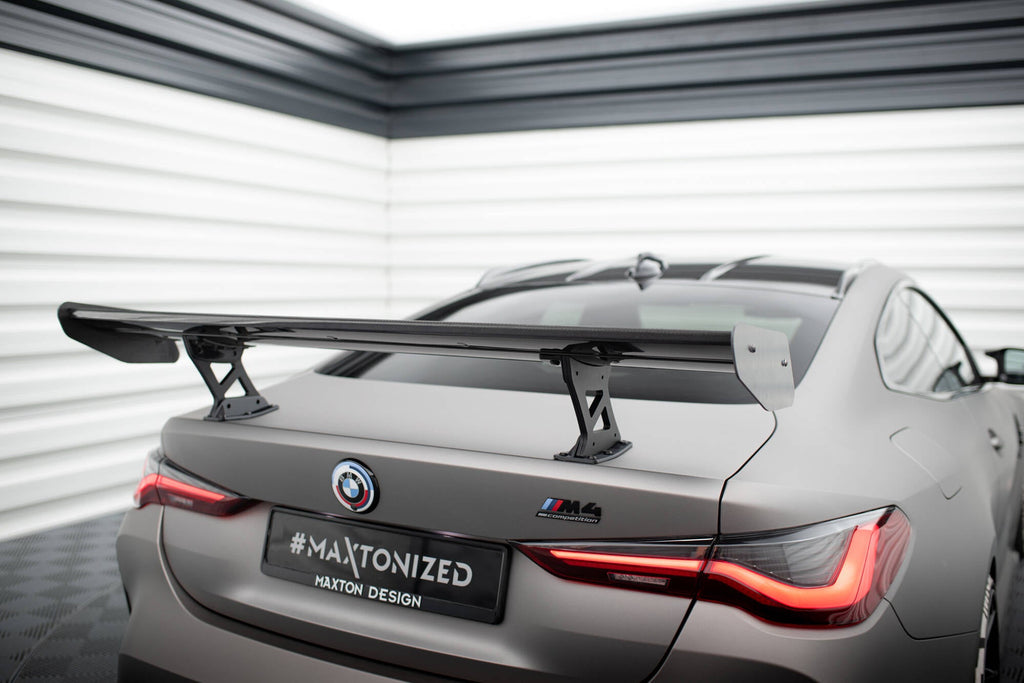 MAXTON DESIGN Carbon Spoiler With Internal Brackets Uprights BMW M4 G82 / M440i G22 / 4 M-Pack G22