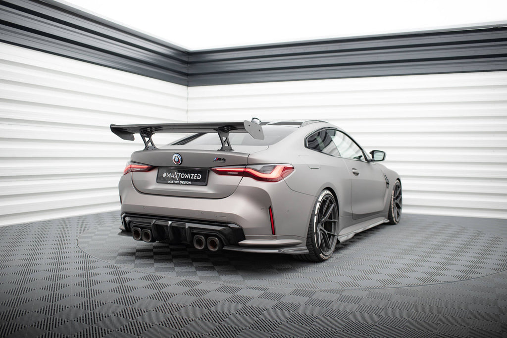 MAXTON DESIGN Carbon Spoiler With Internal Brackets Uprights BMW M4 G82 / M440i G22 / 4 M-Pack G22