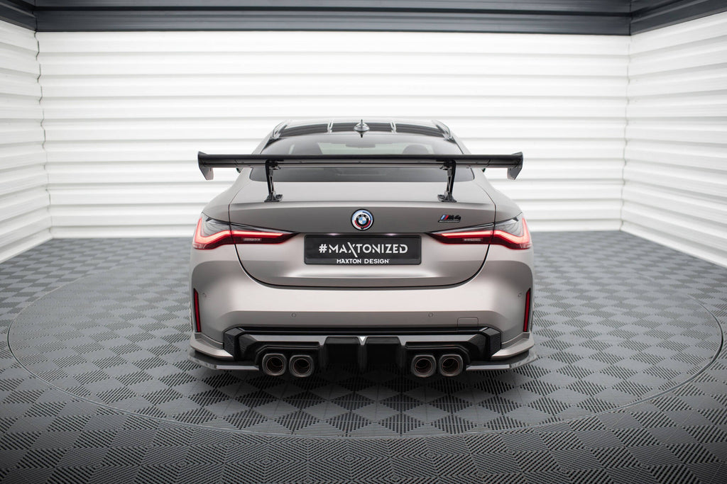 MAXTON DESIGN Carbon Spoiler With Internal Brackets Uprights BMW M4 G82 / M440i G22 / 4 M-Pack G22